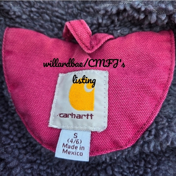 Carhartt Womens Small Weathered Wildwood Duck Jacket-RARE Color! - Picture 4 of 7